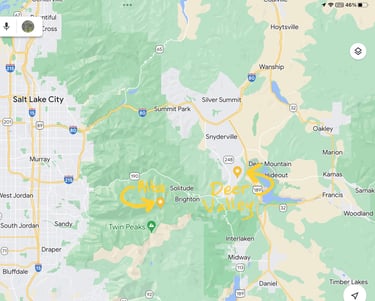 Deer Valley and Alta Locations