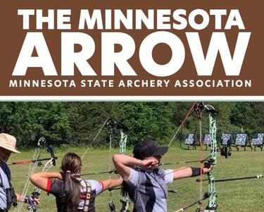 a man and woman are holding bows and aiming arrows