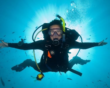 try-dive beginner experience in Funchal