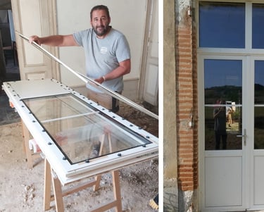 Intervention sur tous types de vitrages et châssis