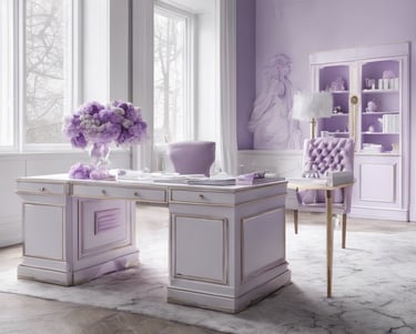 À propos de studio cassis, Bureau violet