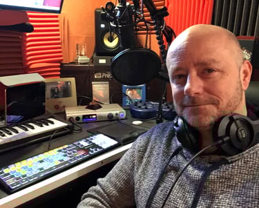 Drew in his Studio