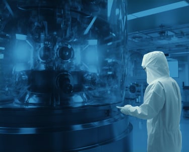 Uniformes antiestáticos farmacéutica