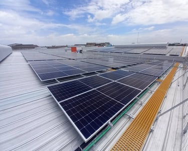 หนึงในผลงานการติดตั้งจากกรีนเนเจอร์โกลโบล