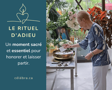 Rituel d’adieu personnalisé lors d’une célébration de vie Célébra