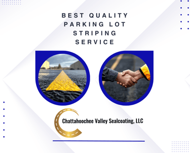 Parking Lot Line Striping Service in Harris County, Georgia