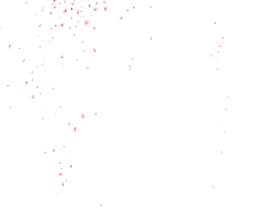 Infinité de bulles minuscules faites de fleurs de couleur rouge