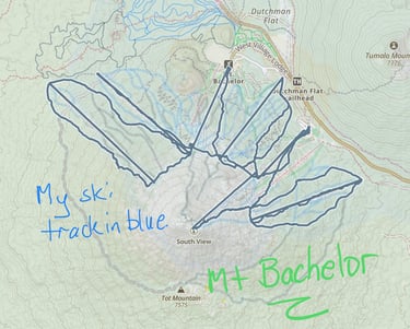Mt Bachelor Ski Day