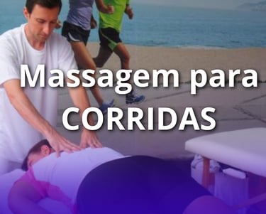 Quick Massage para corrida - eventos esportivos