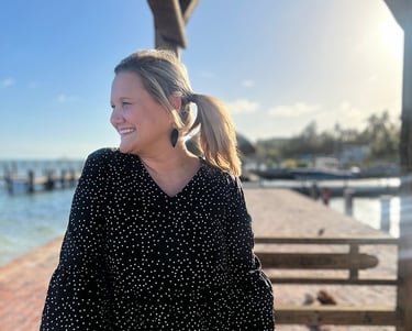 Erin Lair with Minnie's Travel Boutique pictured in the Florida Keys.