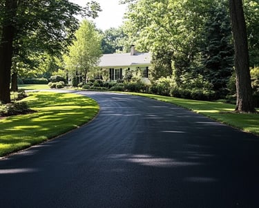 Driveway sealcoating company's work in Phenix City