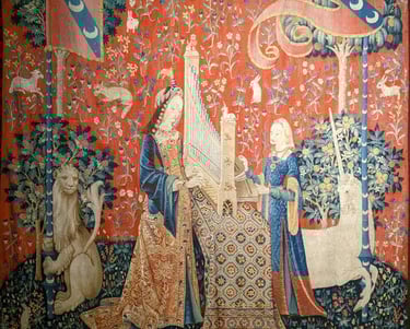 Tapisseries de La Dame à la Licorne : Ouïe
