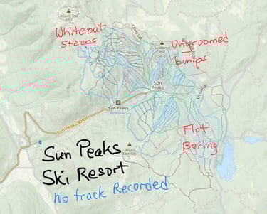 Sun Peaks Ski Area