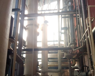NITROUS NOx GAS SCRUBBING SYSTEM with H/E, HCL FUMES SCRUBBING SYSTEM,, AMMONIA GAS SCRUBBING SYSTEM