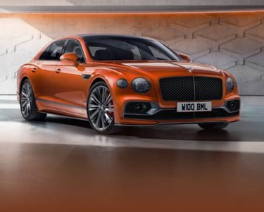 Bently Flying Spur Orange