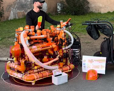 Fot. Justyna Józefowicz, Rzym 2023, Orange Boy