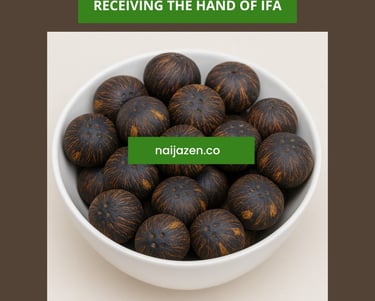 Isefa - Receiving One Hand Of Ifa