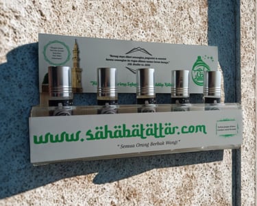 Program sedekah parfum untuk masjid dari Sahabat Attar