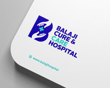 Balaji Cure & Care Hospital Logo Design by Brandsthan