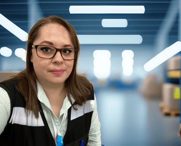 vanessa viñas diseñadora e ingeniera en un fulfilment de ecommerce