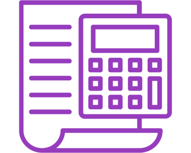 une calculatrice avec une feuille