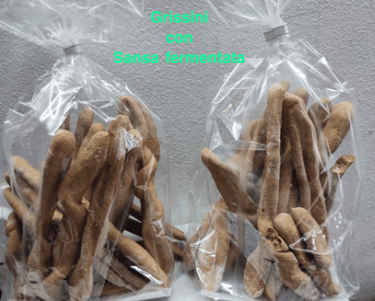 Grissini con Sansa d'Oliva Fermentata
