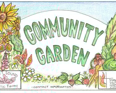 community garden at stanwood united methodist church washington state 