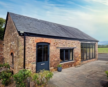 The Cowshed photography studio in Usk