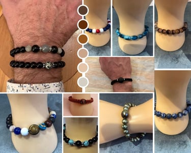 des bracelets homme sur cable memoire de forme