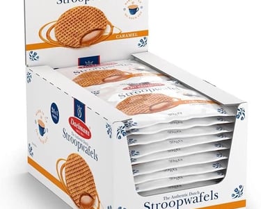 a box of waffles with a box of waffles