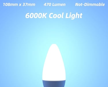 a light bulb with a white light bulb on it