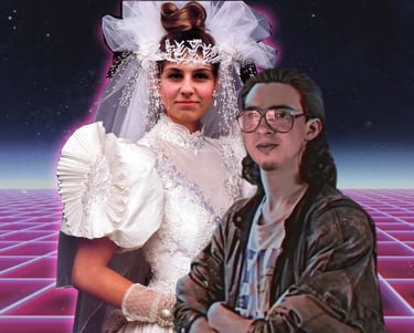 monidło w kosmicznym klimacie