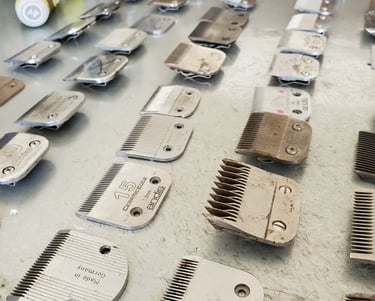 dog grooming clipper blade sharpening