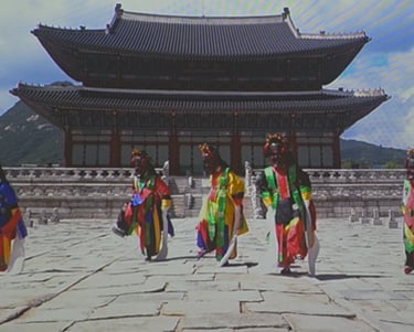 Cheoyongmu video from the National Intangible Heritage Center in Jeonju