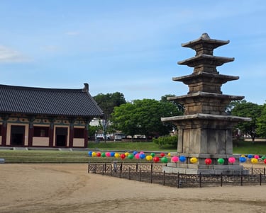 Jeongnimsa Temple in Buyeo