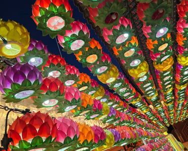 Lanterns at Jogyesa Temple, Seoul