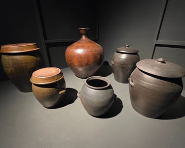Onggijang display at the National Intangible Heritage Center in Jeonju