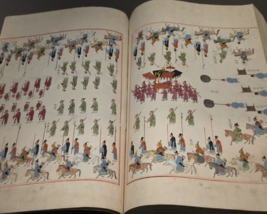 Uigwe for the Royal Wedding of King Yeongjo and Queen Jeongsun