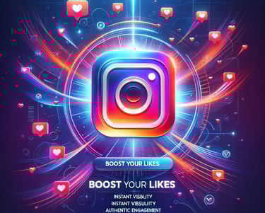 Image représentative d'une transaction pour l'achat de likes Instagram, symbolisant l'augmentation