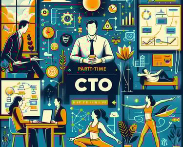 Fractional CTO Image with work life balance