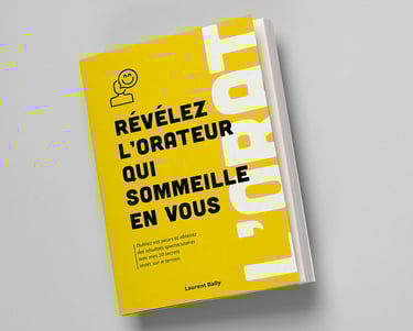 Couverture du livre "Révélez l'orateur qui sommeille en vous", pour devenir un orateur confiant