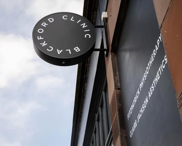 Exterior view of Blackford Clinic, where The Edinburgh Joint Injection Clinic is found