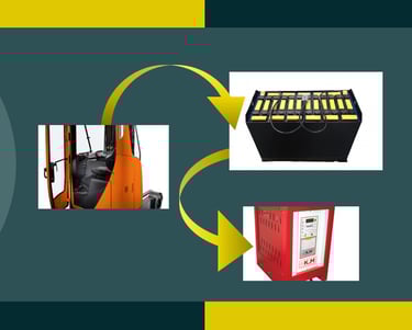 Manutenção em baterias tracionarias