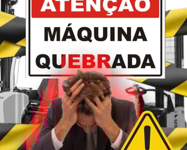 Manutenção corretiva empilhadeiras elétrica
