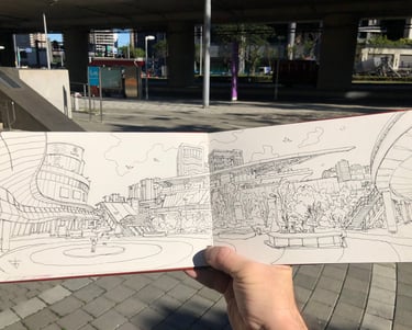 City Sketchbook by Evgeny Bondarenko Taiwan