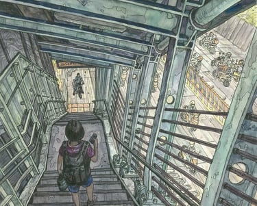 藝術家林仁亞的插圖