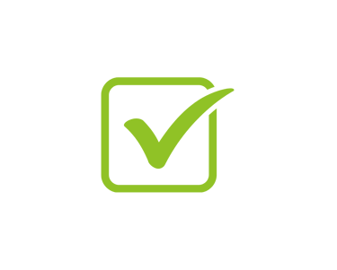 tick icon showing it is 100% free 