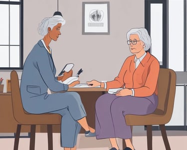 man in black suit jacket and woman in pink and white floral dress