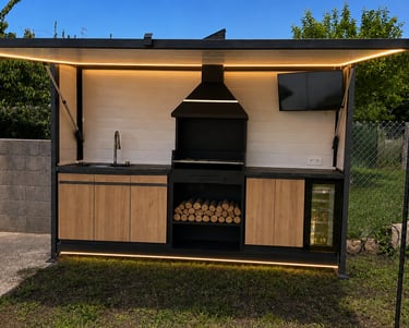 barbacoa modular en Vigo