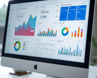 Digital marketing. interior decor, eBook